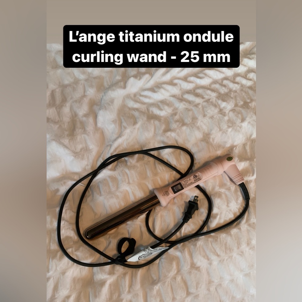 L’’ange Ondule Titanium Curling Wand - 25mm